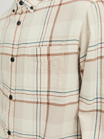 pilka JACK & JONES Standartinis modelis Marškiniai 'Brook'