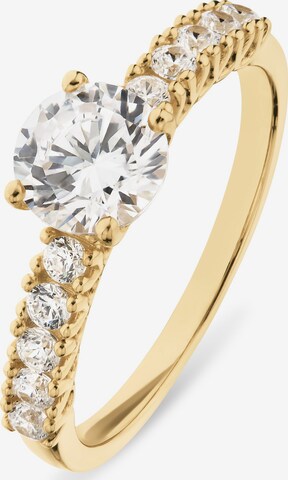 FAVS Ring in Gold: front