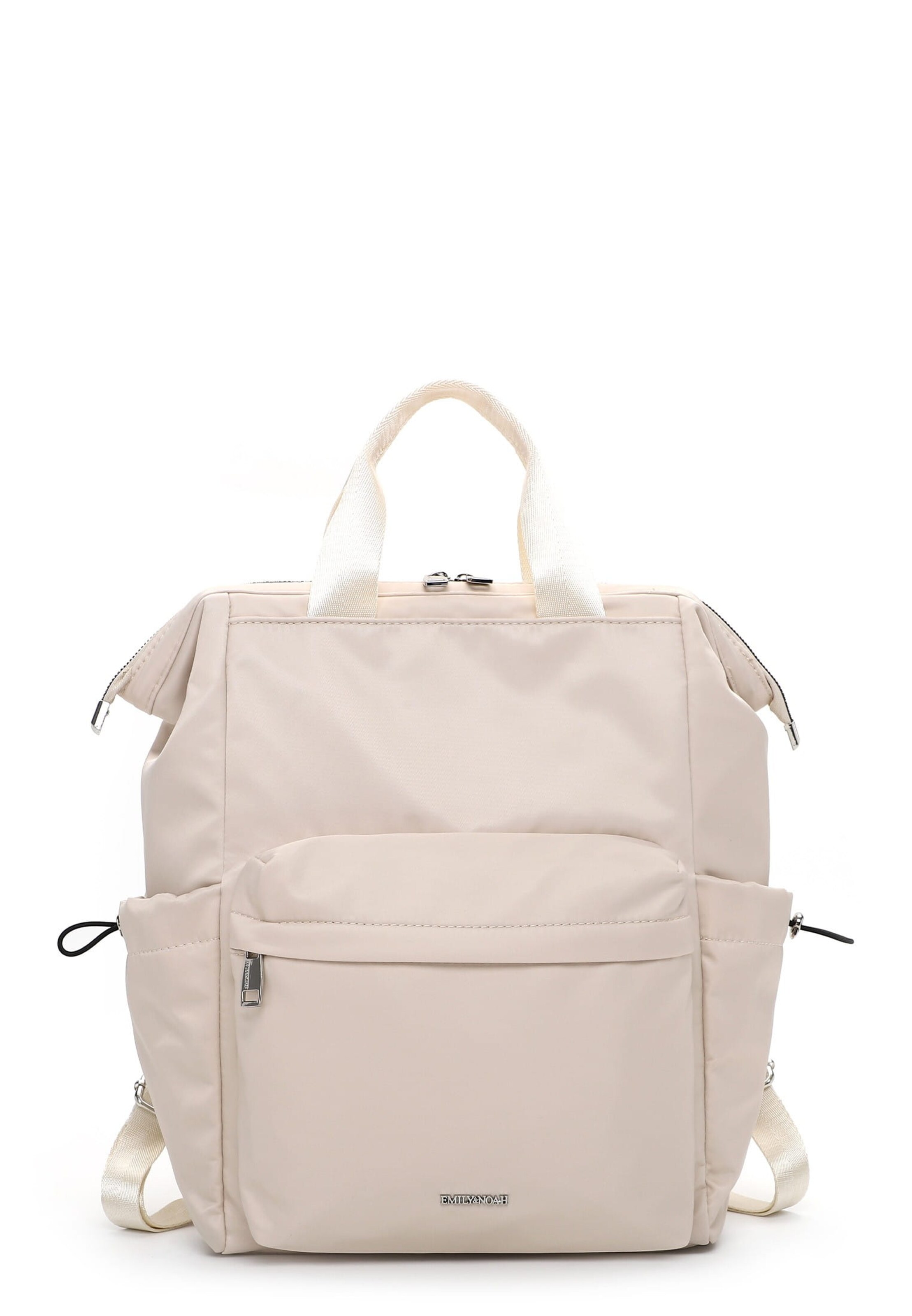 Zaino di Emily & Noah in beige: frontale