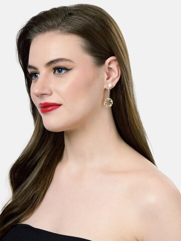 AVANT-GARDE PARIS - Pendientes 'Janaka' en amarillo