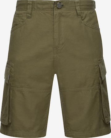 Ragwear Cargo Pants 'Merly' in Green: front