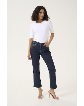 Kaffe Flared Jeans 'KAsinem' in Blauw: voorkant