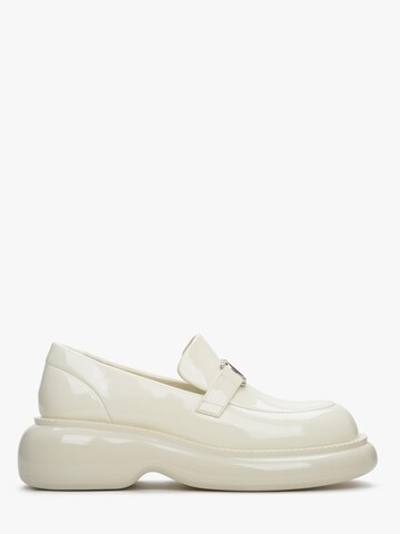 Estro Mokassin '82306' i beige: forside