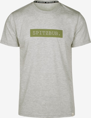 T-Shirt 'Franz' SPITZBUB en gris : devant