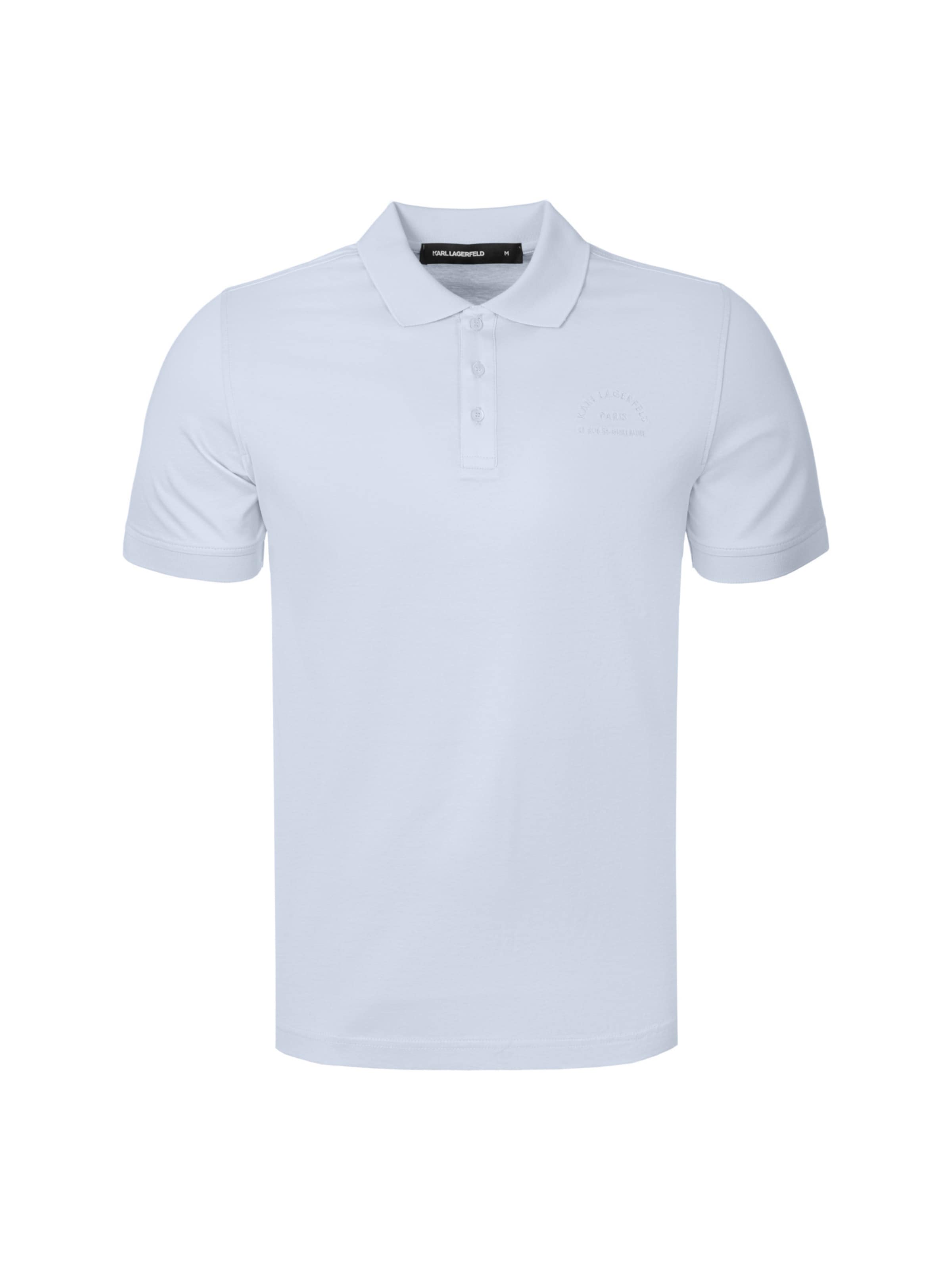 T-Shirt Karl Lagerfeld en bleu : devant