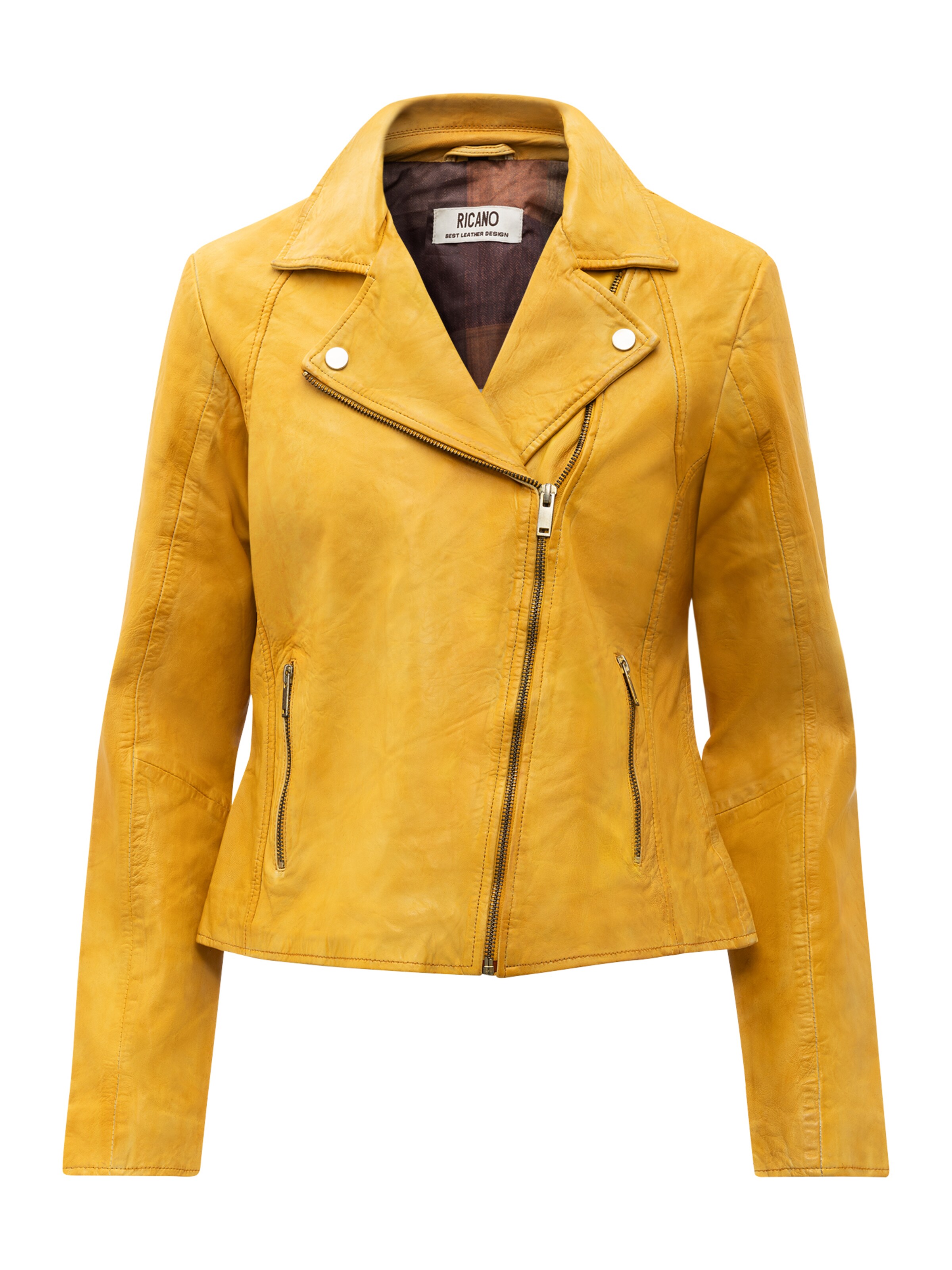 Giacca di mezza stagione 'Antonia' di RICANO in giallo: frontale