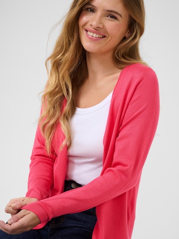Kaffe Knit Cardigan in Red