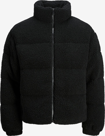 JACK & JONES Winterjacke 'Camp' in Schwarz: Vorderseite