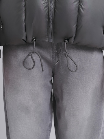 AEMMI Zimní bunda 'OVERSIZED RECYLED DOWN PUFFER JACKET' – šedá
