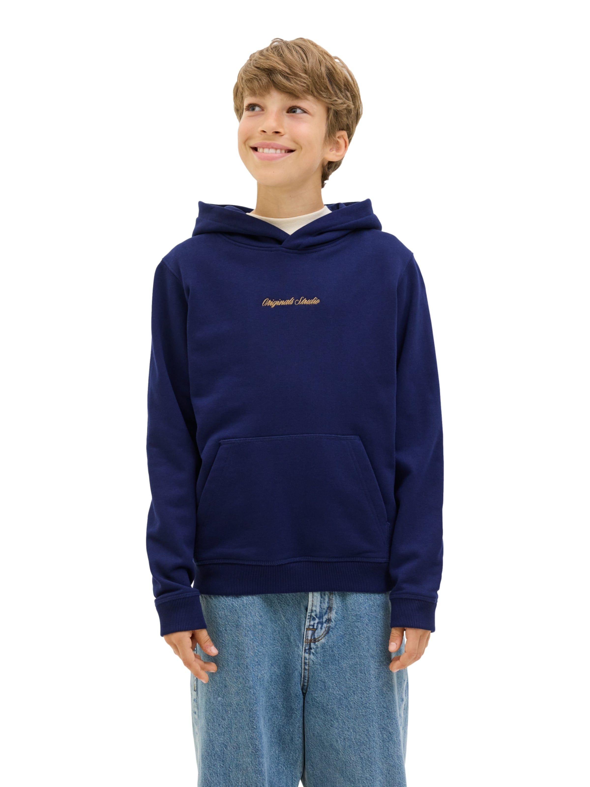 Jack & Jones Junior - Sudadera 'JORNorrebro' en azul: frente
