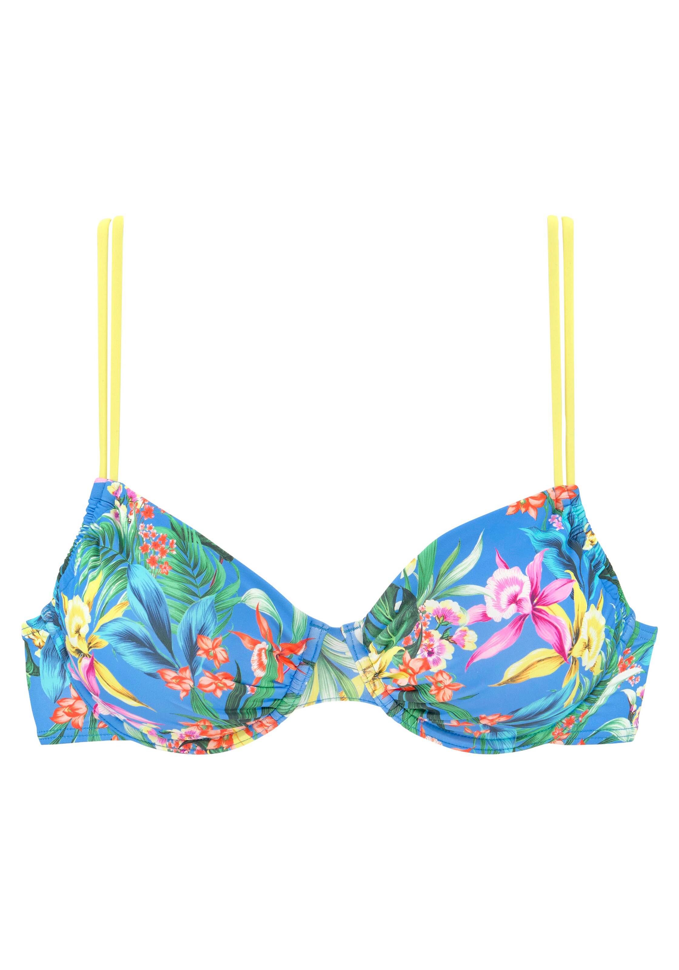 T-shirt Top per bikini di VENICE BEACH in blu: frontale