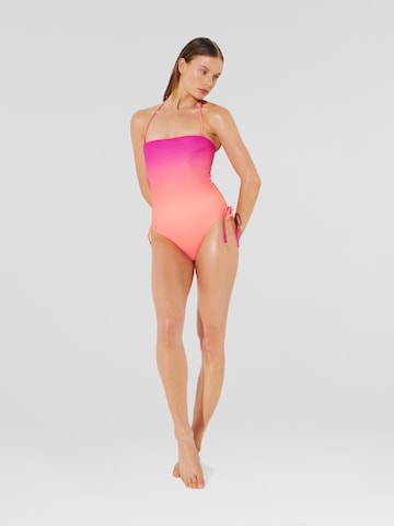 Maillot de bain Karl Lagerfeld en rose