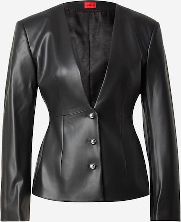 HUGOPrijelazna jakna 'Asphi-1' - crna boja: prednji dio