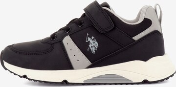 Baskets 'Jordy' US POLO ASSN. en noir : devant