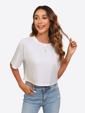 Tricou de la Imily Bela pe alb