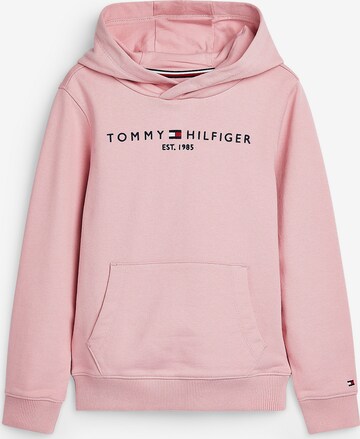 Felpa 'Essential' di TOMMY HILFIGER in rosa: frontale