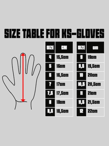 KEEPERsport Αθλητικά γάντια 'Hero NC' σε μαύρο