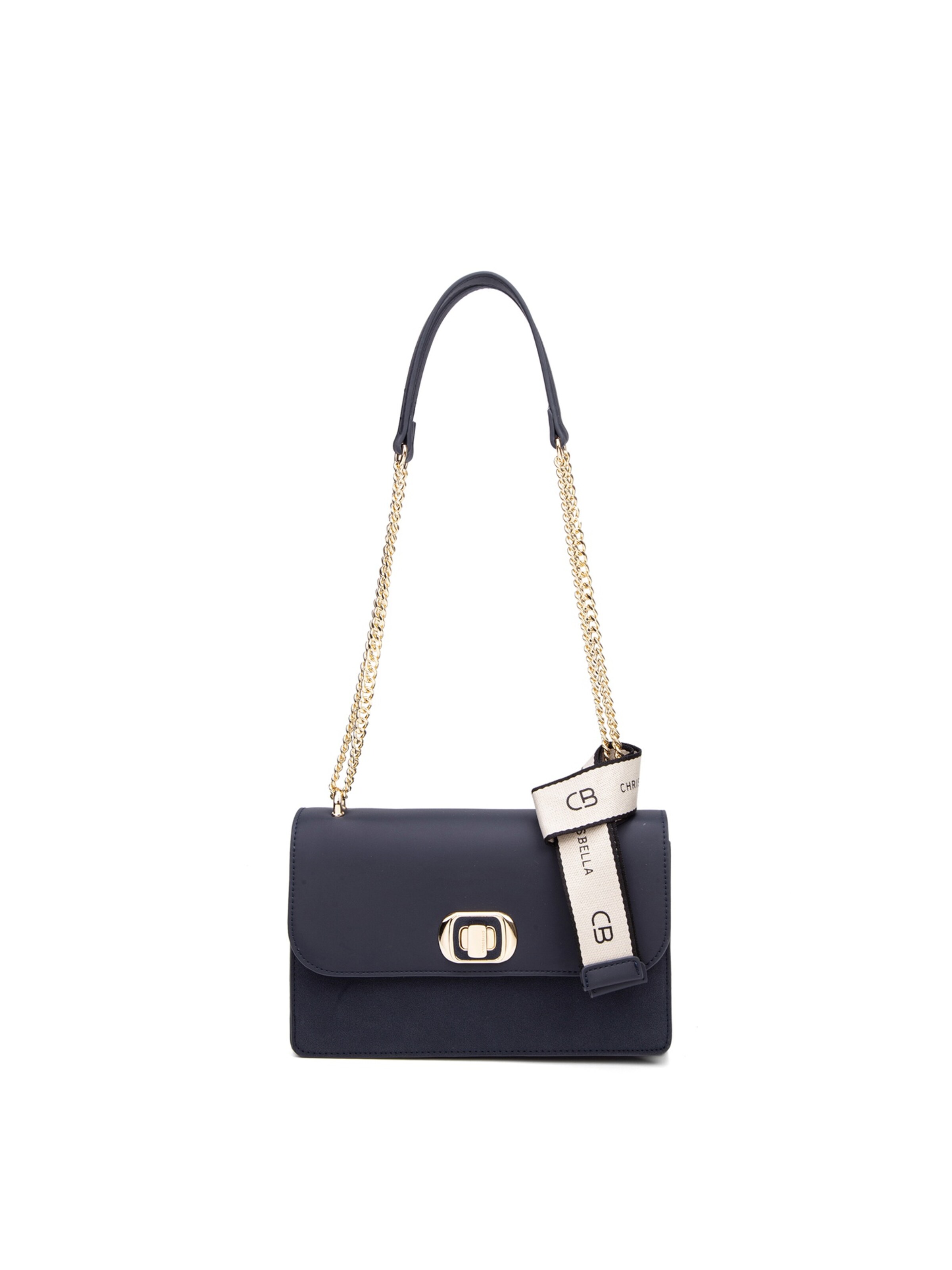 Chrisbella Shoulder Bag in Blue: front