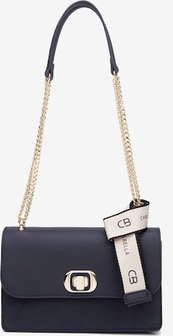 Chrisbella Shoulder Bag in Blue: front