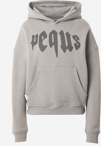 Pequs - Sudadera en gris: frente