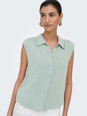 ONLY Blusentop 'ONLSIESTA' in Grün
