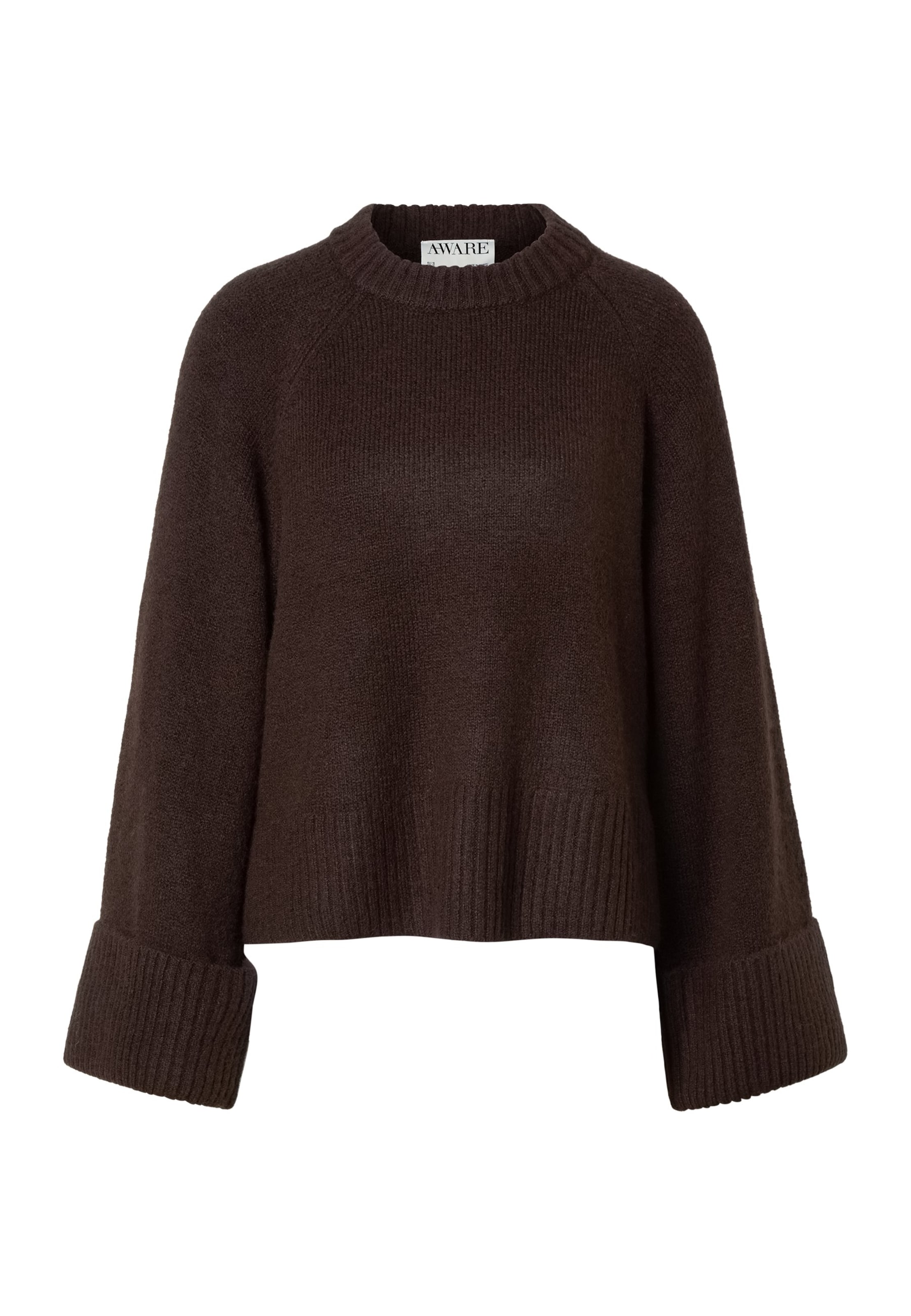 VERO MODA - Jersey 'AWNovah' en marrón: frente