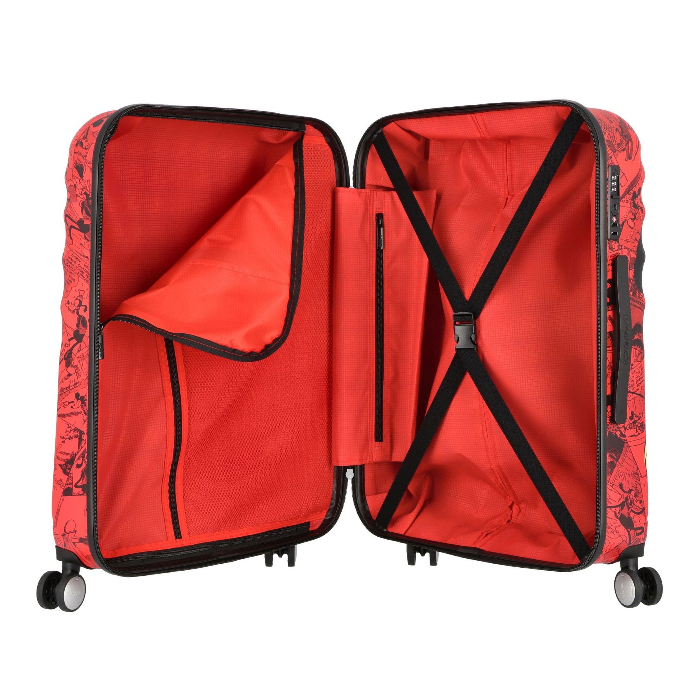 American Tourister Trolley 'Wavebreaker Disney' in Red