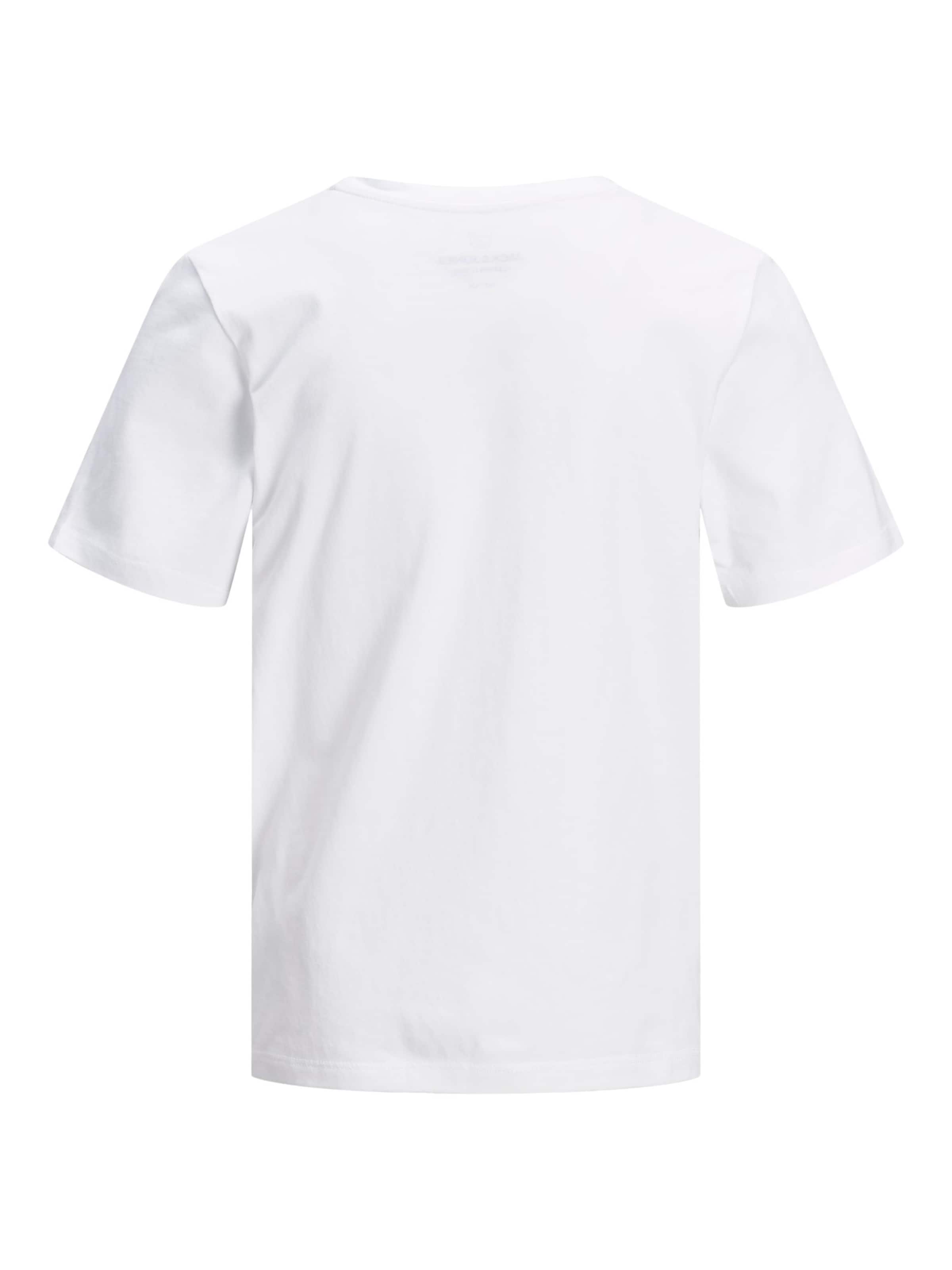 Tricou de la Jack & Jones Junior pe alb
