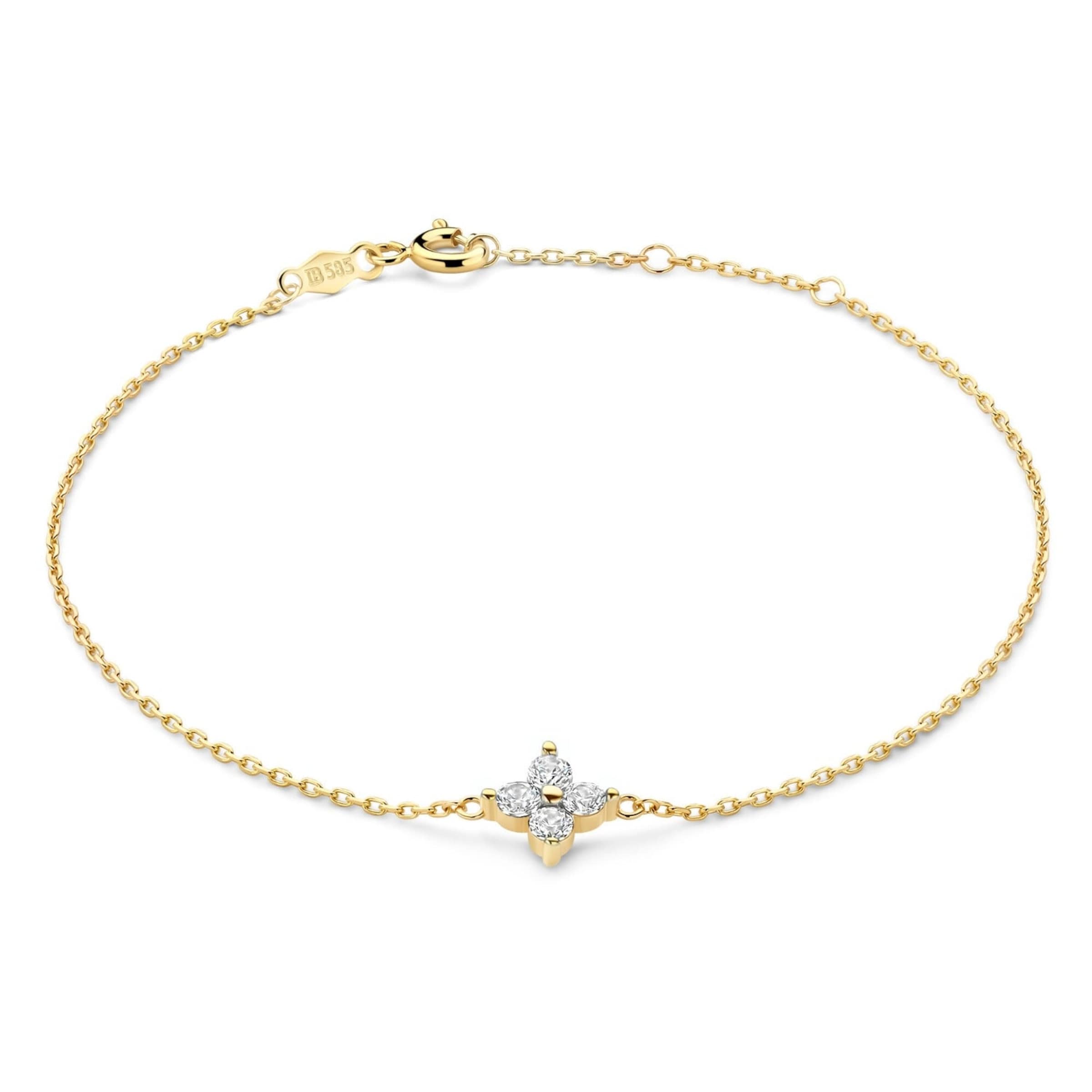 Isabel Bernard Bracelet in Gold: front