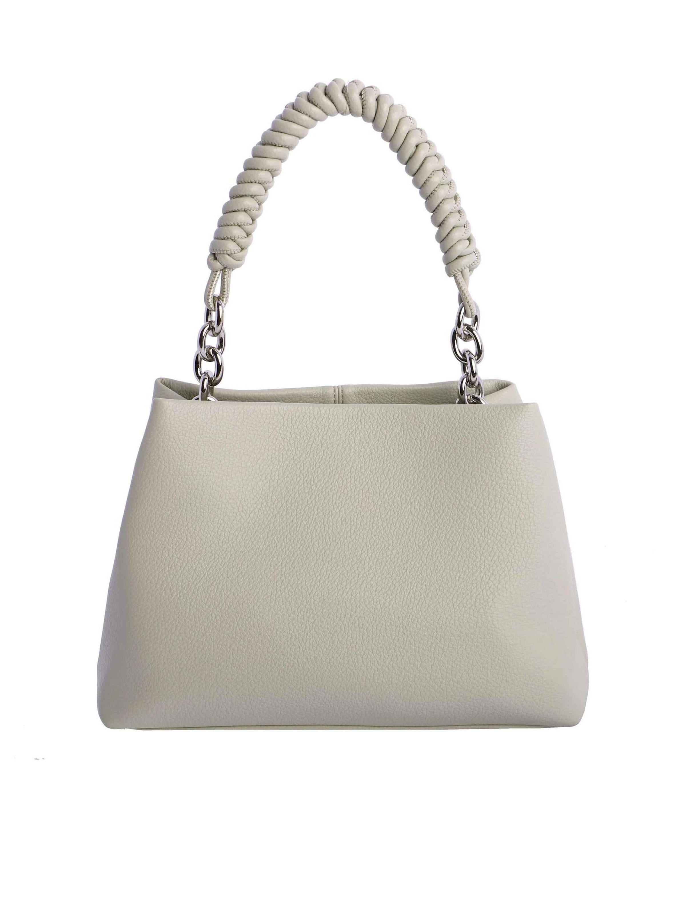Amichi - Bolso de mano 'Bolso de mano para mujer Capri de piel sintética con cremallera' en azul