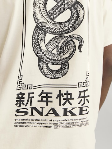 T-Shirt JACK & JONES en blanc