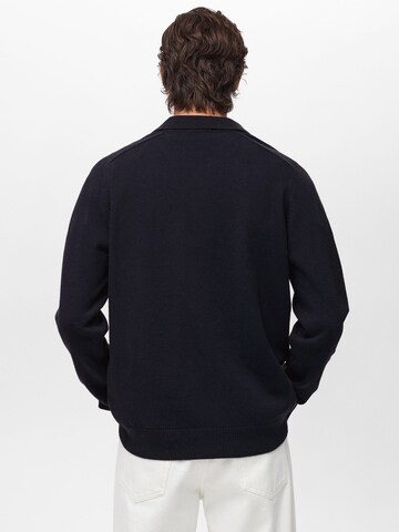 MANGO MAN Trui 'DAILYS' in Blauw