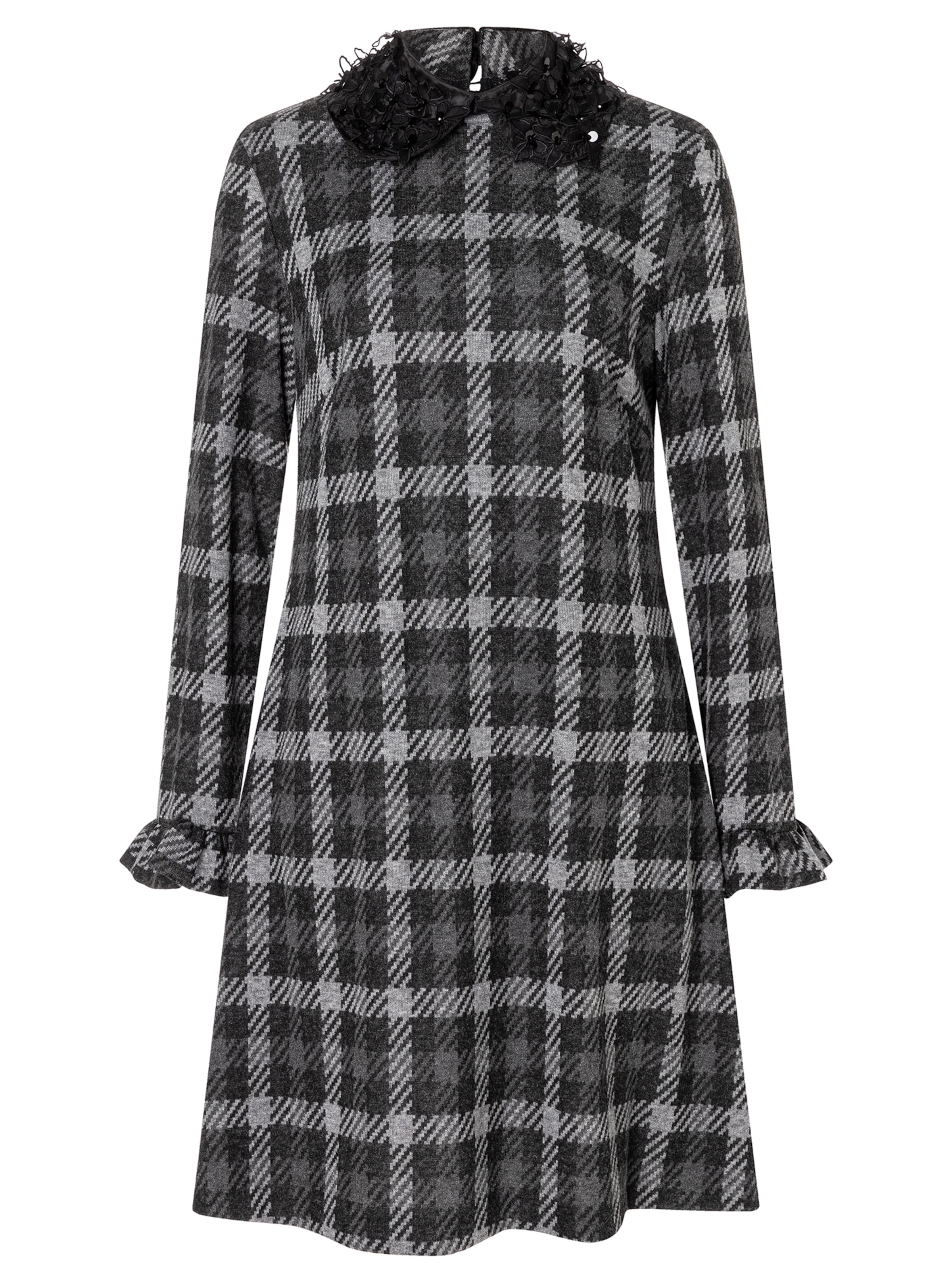 Ana Alcazar Jurk 'Atana' in de kleur Grijs / Lichtgrijs / Donkergrijs / Zwart, Productweergave