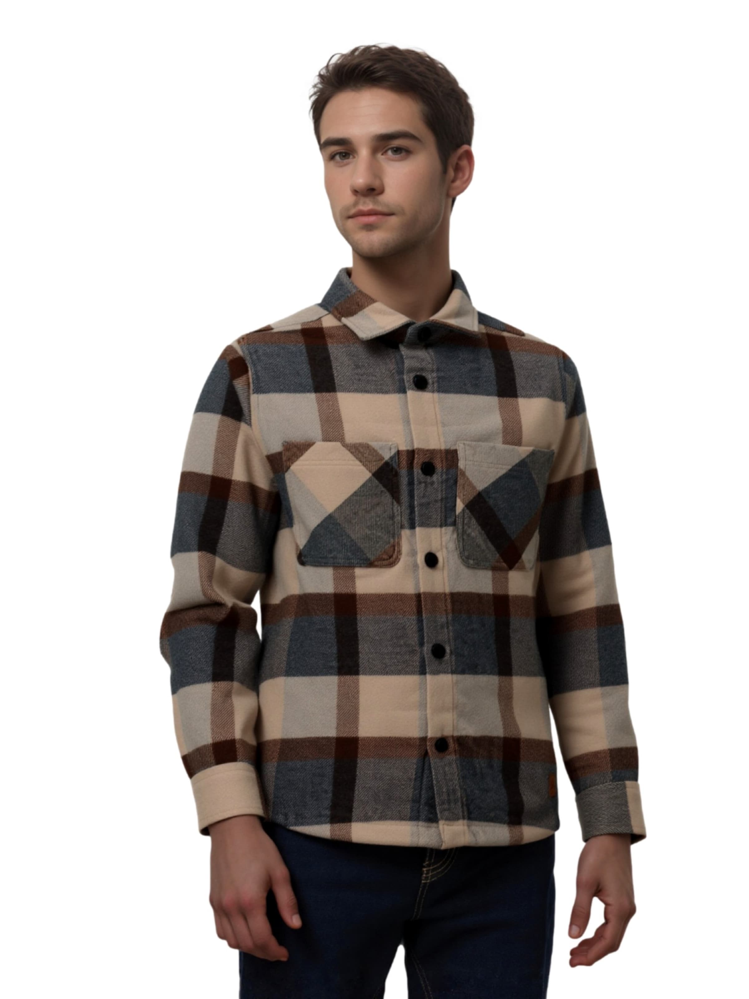 Key Largo Between-season jacket 'KLBARI' in Beige: front