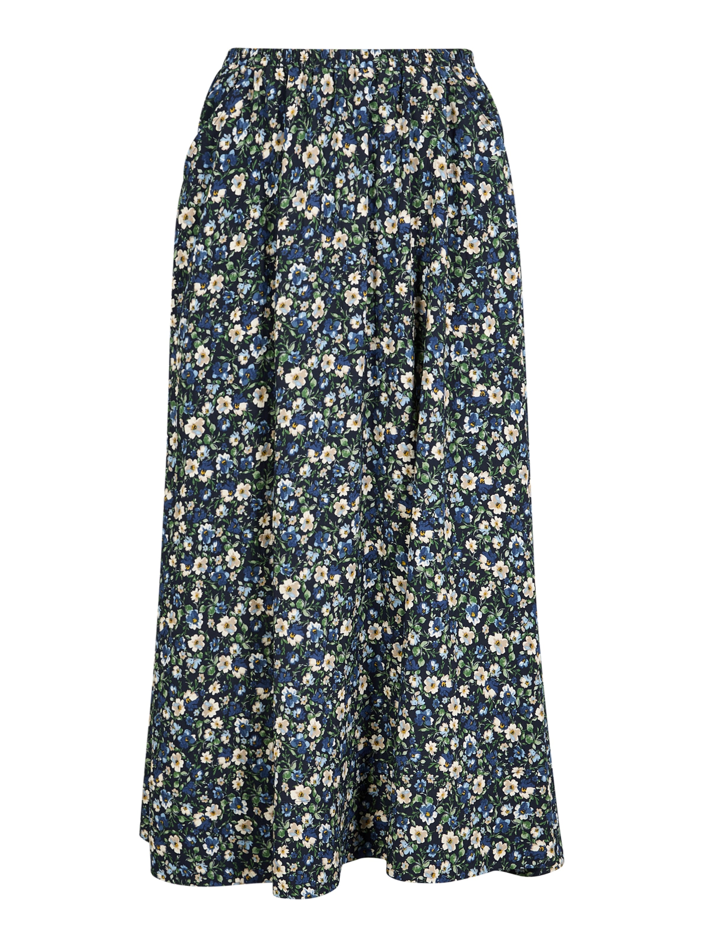 Apricot Rok in Blauw: voorkant