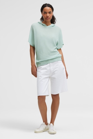 SENSES.THE LABEL Pullover 'Kle:o' in Grün
