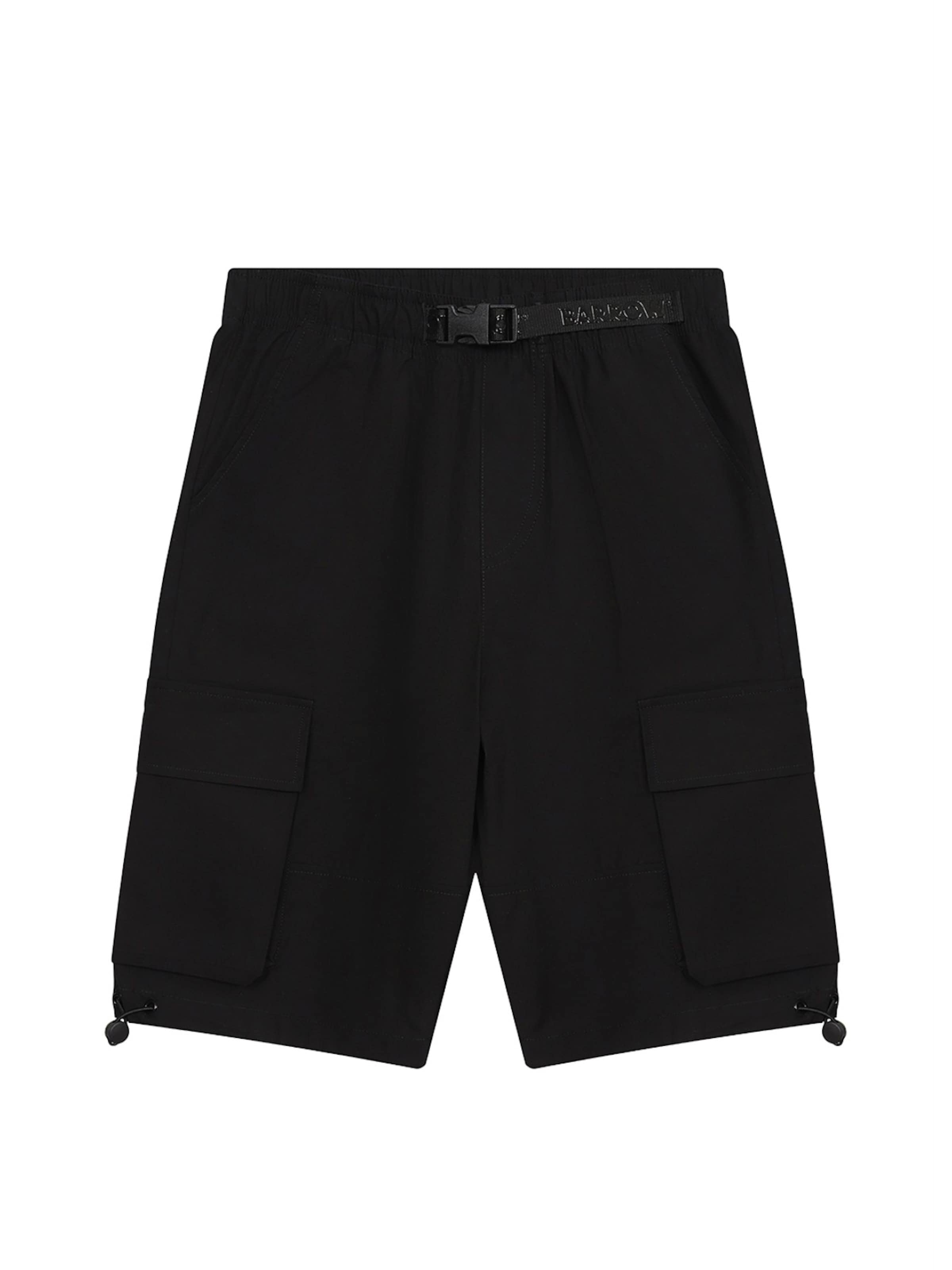 BARROW Regular Trousers in Black: front