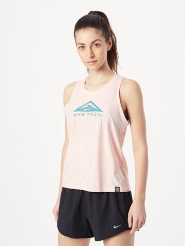 NIKE Sporttop in Roze: voorkant