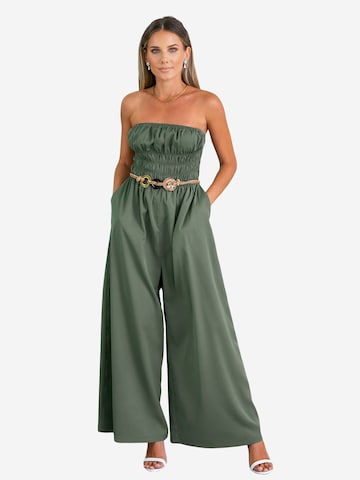 Cupshe Jumpsuit in Green: front