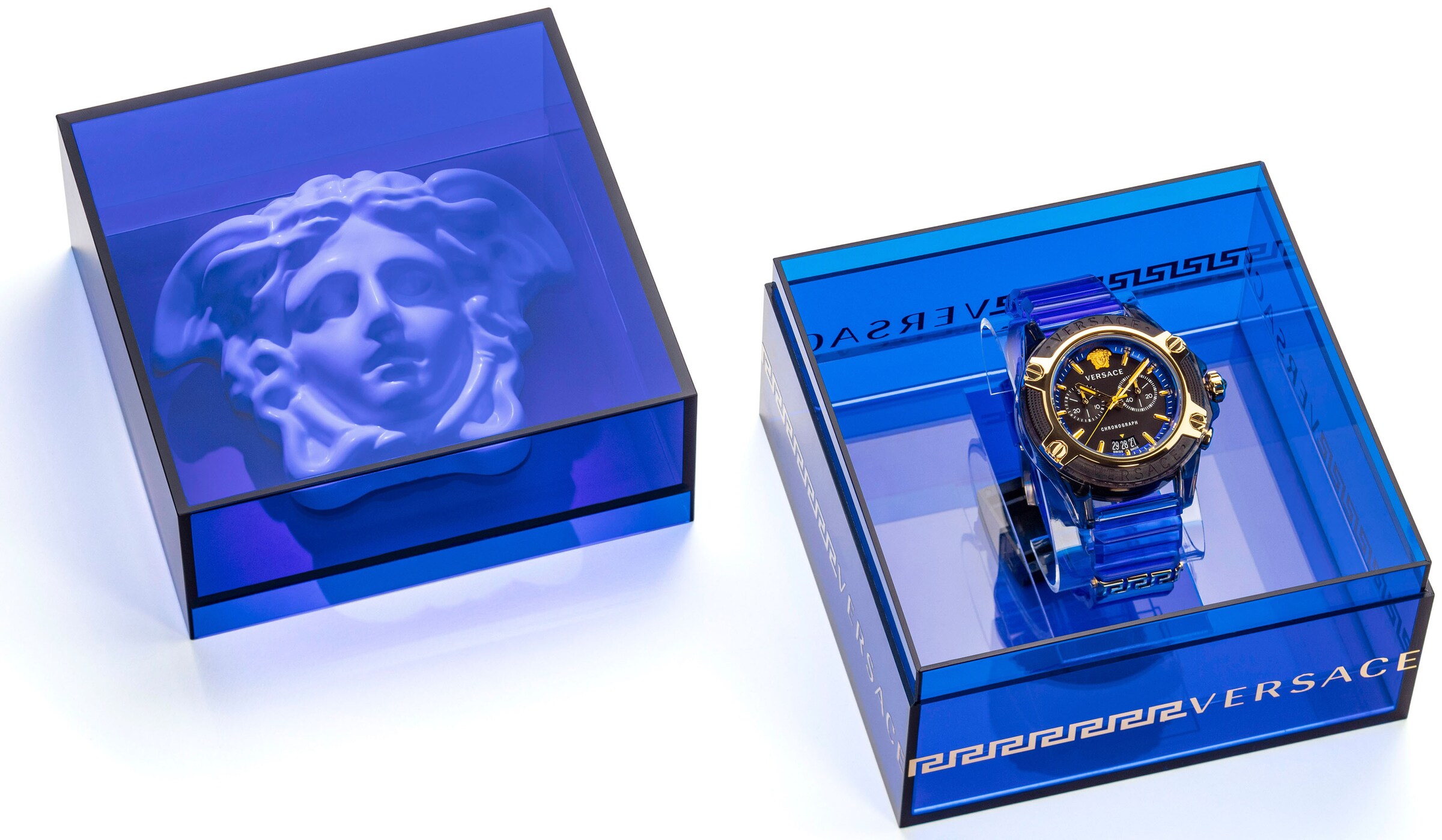 VERSACE Uhr in Blau