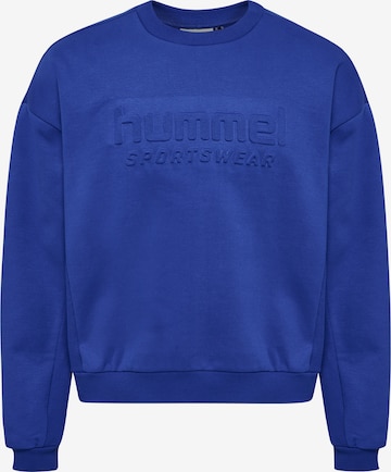 Hummel Sportsweatshirt i blå: forside