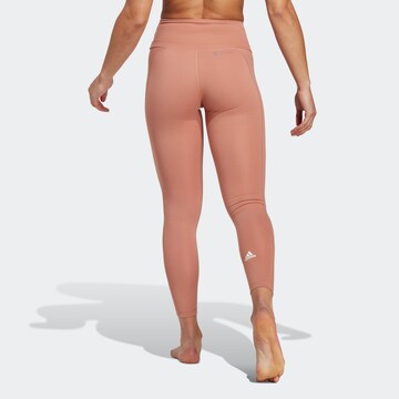 ADIDAS SPORTSWEAR - Skinny Calças de desporto 'Essentials' em rosa