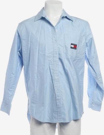 Tommy Jeans Freizeithemd / Shirt / Polohemd langarm S in Blau: Vorderseite