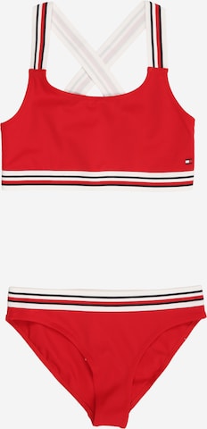 raudona Tommy Hilfiger Underwear Bikinis: priekis
