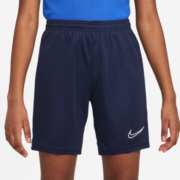 Regular Pantalon de sport 'Academy' NIKE en bleu