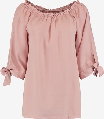 Hailys Bluse 'Lotta' i rosa: forside