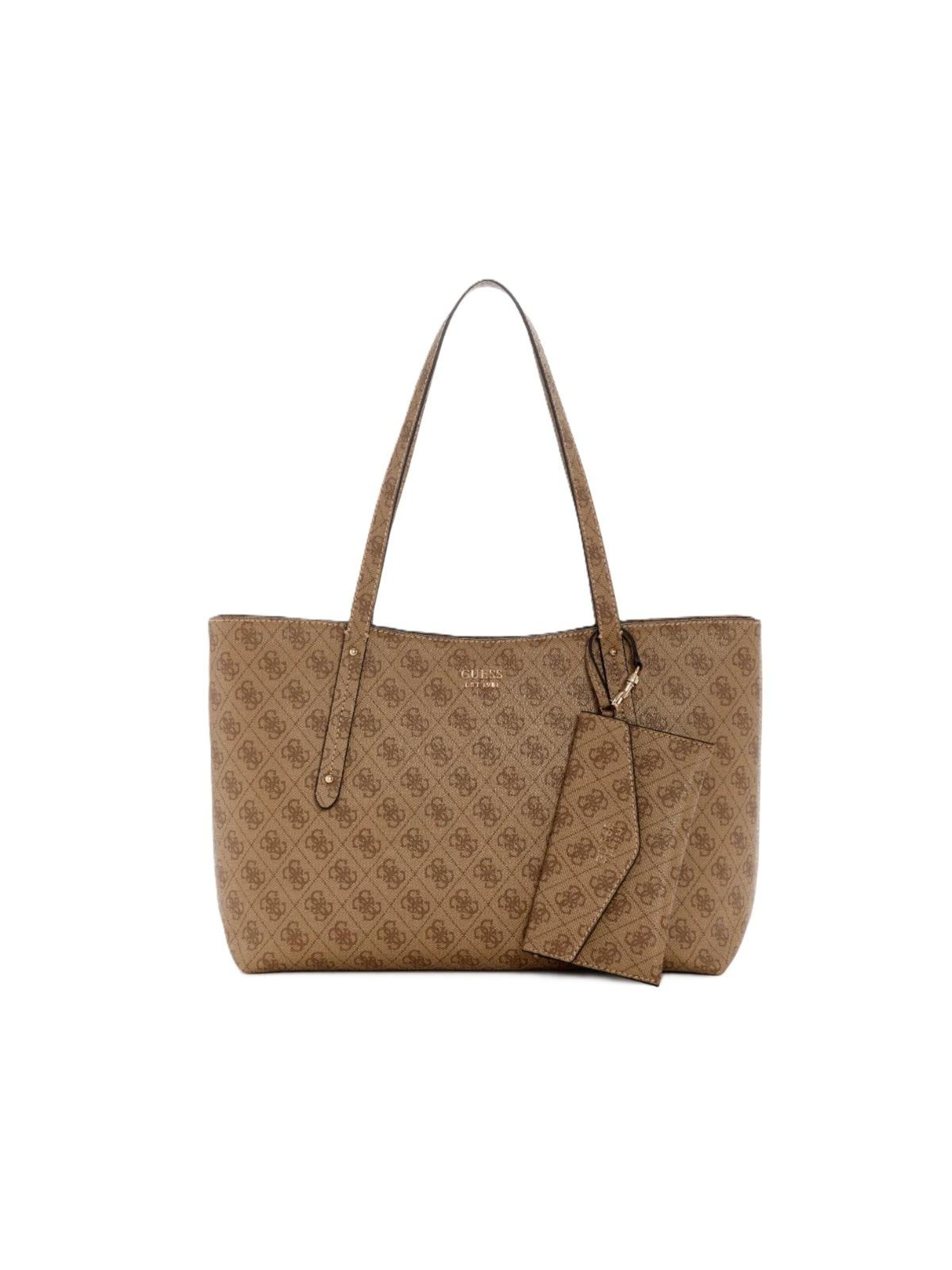 GUESS Μεγάλη τσάντα 'LG964824' σε καφέ: μπροστά