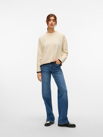 VERO MODA Pulover 'VMSHADOW' | bež barva