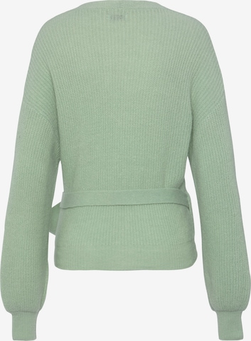 LASCANA Knit cardigan in Green