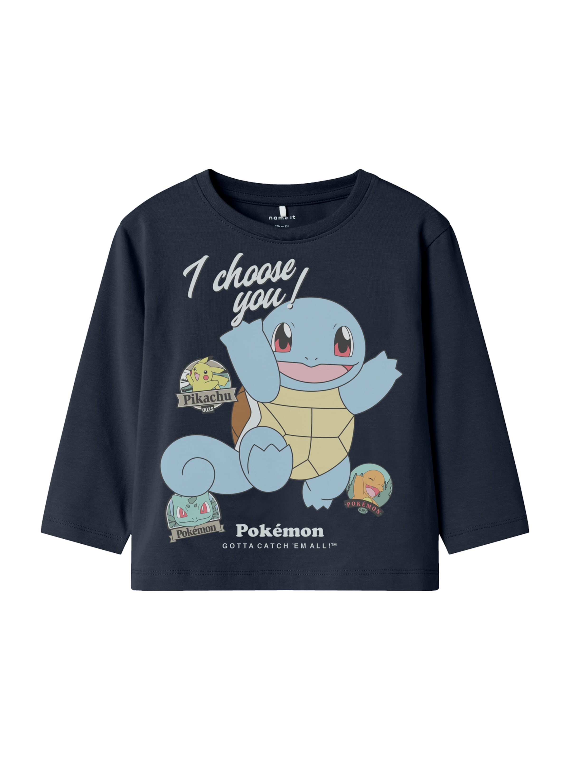 NAME IT - Camiseta 'NMMJUMBO POKEMON' en azul: frente
